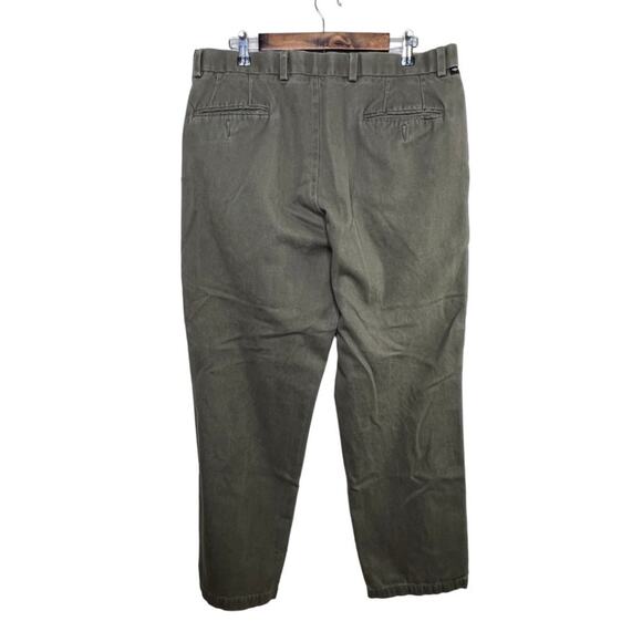 Dockers Flat Front Pants Green Size 36x34 - Picture 2 of 4